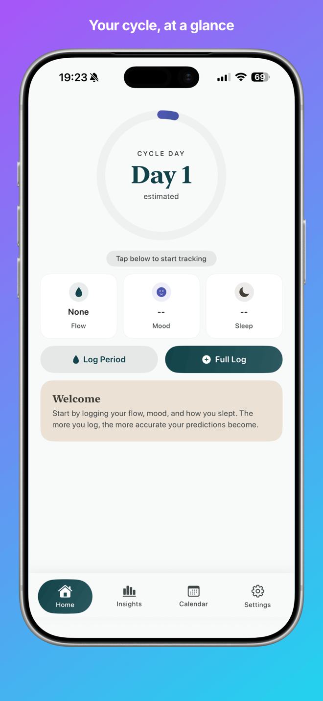 Cyla — private cycle tracker