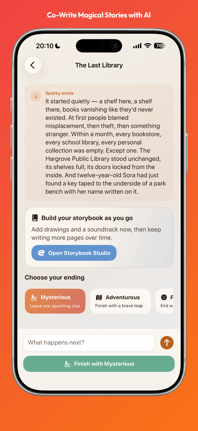 Sparks Studio — creative app for kids